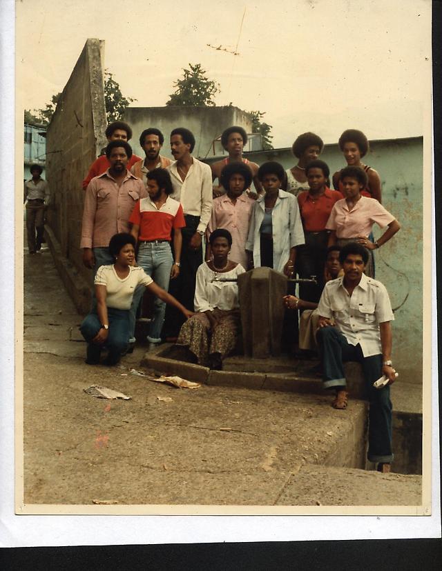 Grupo "Madera" en el Barrio Marín, 1978