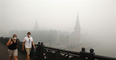 Moscú contaminada