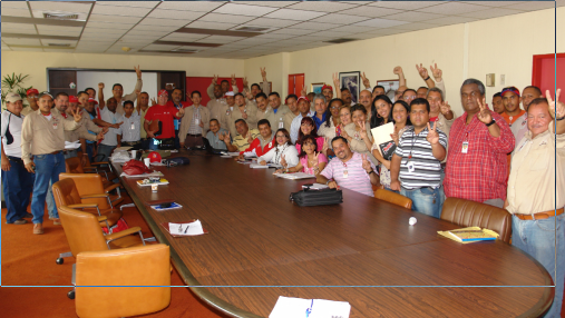Trabajadores de CVG Bauxilum respaldan a los candidatos y candidatas de la Revolución como garantía del Control Obrero en las Empresas Básicas