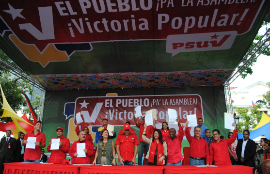 Diputados del PSUV Caracas