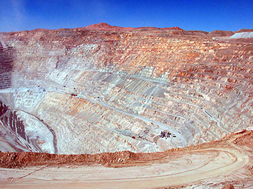 Huelga en las minas de cobre de Chile