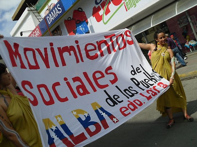 Caravana contra el sistema culpable del Cambio Climático en Barquisimeto