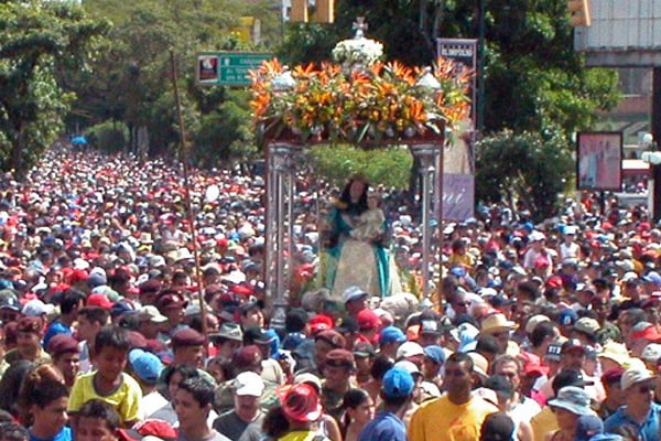 Procesión de la Divina Pastora en Barquisimeto