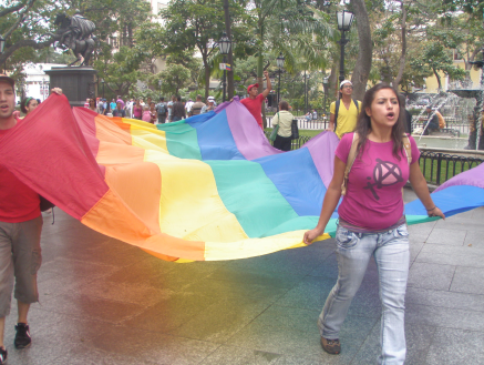 Movimientos sociales marcharon contra la homofobia en Caracas