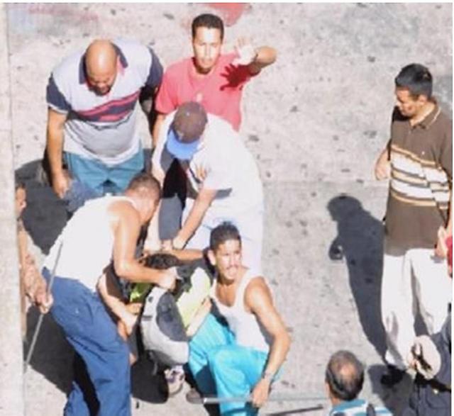 Revolucionarios muertos por balas de franco tiradores el 11 de Abril de 2002.