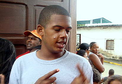 El joven Cristian Echarry indicó que el Consejo Comunal de Caruao había informado del hecho al jefe civil