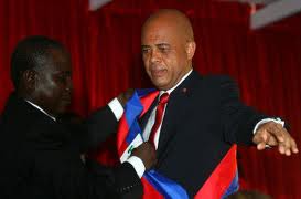 El presidente de Haití Michel Martelly
