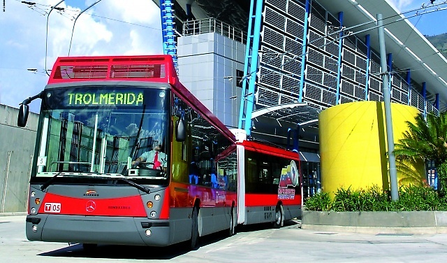 Trolebús de Mérida