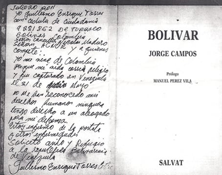 Carta de Julian Conrado