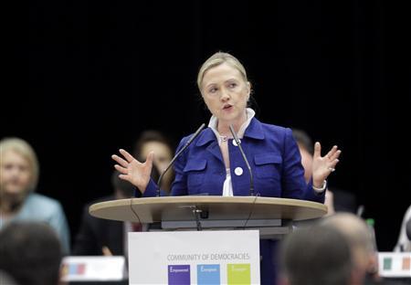 Hillary Clinton en Lituania