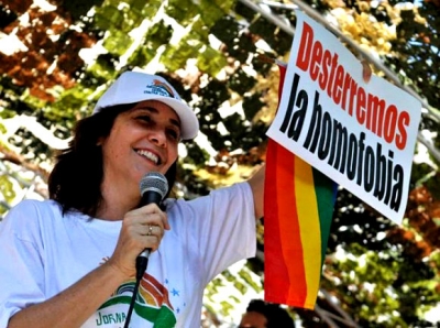 Mariela Castro Espín, Directora del Centro Nacional de Educación Sexual (CENESEX) de Cuba, luchadora por los derechos LGBT en la isla.