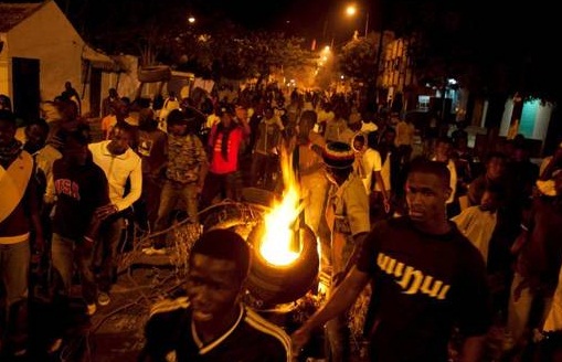 Protestas en Senegal
