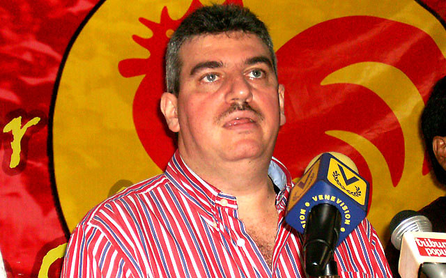 Yul Jabour, dirigente del Partido Comunista de Venezuela (PCV)