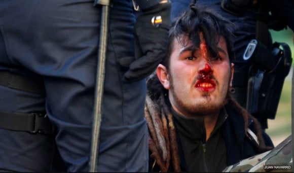 Prohibido fotografiar la actuación represora policial en España