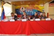 Panelistas y moderador del CIM en el foro realizado el jueves 8 de marzo