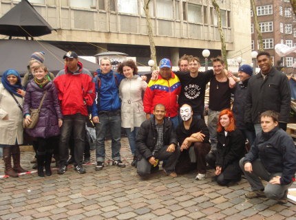 Encuentro con el movimiento Occupy-Hamburgo
