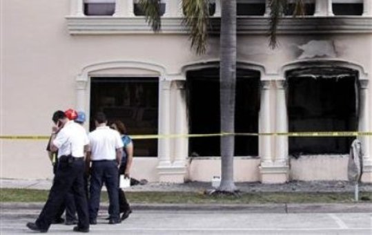 Un atentado destruyó en la madrugada del viernes las oficinas  de Airline Brokers, en el municipio Coral Gables de Miami