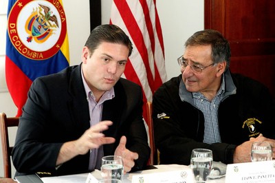 Las declaraciones de Panetta fueron dadas en una rueda de prensa, junto a su homólogo colombiano, Juan C. Pinzón, desde una base militar en Colombia.