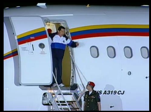 El Avión Presidencial Airbus A-319 CJ, usado por Chávez y ahora por Maduro, presenta actualmente graves fallas tras meses en mantenimiento.