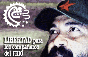 Carlos Sivieres, activista del Frente Revolucionario de Inquilinos y Ocupantes-FRÍO