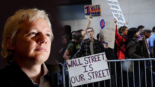 Julian Assange y los activistas del movimiento global Ocupa hablan sobre los orígenes y los objetivos de las protestas