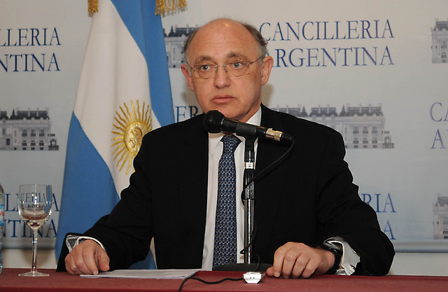 Ministro de Relaciones Exteriores, Comercio Internacional y Culto de la República Argentina, Héctor Timerman