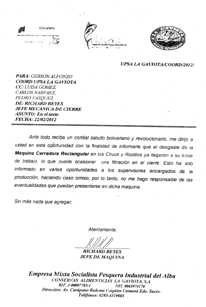 Carta De Despido Laboral En Republica Dominicana - o Carta De