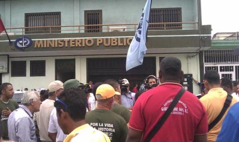 Movimiento Campesino Socialista Jirajara presente ante la Fiscalia en Yaracuy