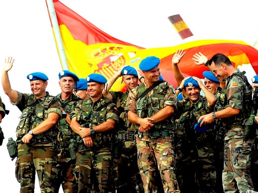 Militares Españoles (AUME) mostró su total desacuerdo con los recortes gubernamentales