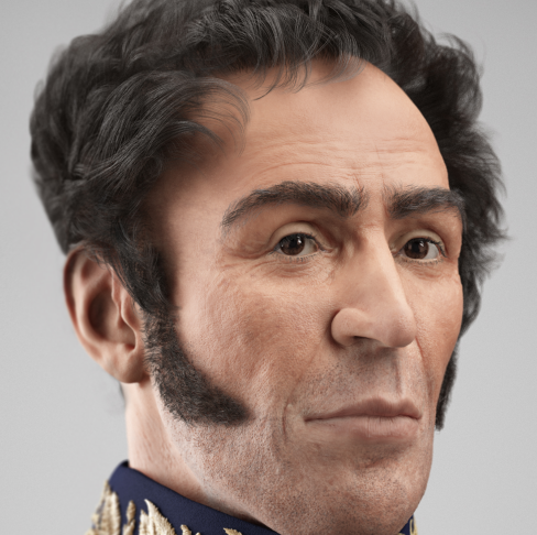 Simón Bolívar, nueva imagen digitalizada