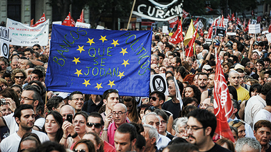 Se multiplican las protestas en España