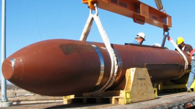 La "destructora de búnkeres", la mayor bomba convencional jamás construida