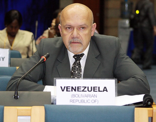 Embajador Gerardo Carrillo, ex-encargado de Negocios de Venezuela en Kenia.