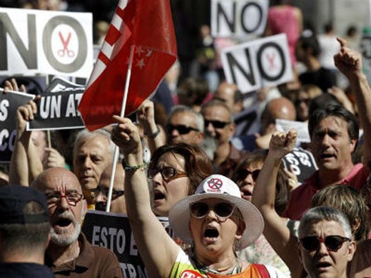 Movilizaciones pasadas en toda España contra Rajoy