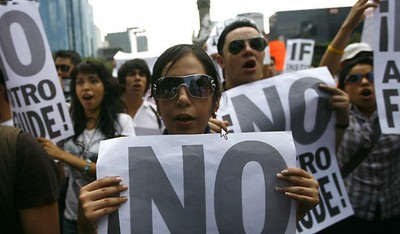 Mexicanos dicen “No al Fraude” en la Marcha contra la Imposición