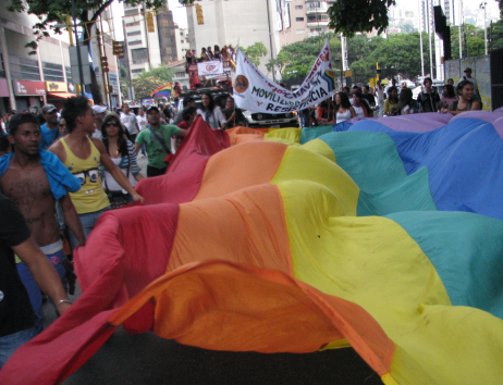 Marcha del Orgullo GLBTI en Caracas