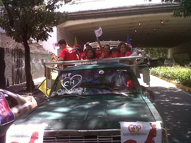 Caravana del GPP en Caracas