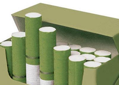 A partir del 1 de diciembre los cigarrillos y otros productos de tabaco deberán venderse en paquetes simples de color verde oliva.