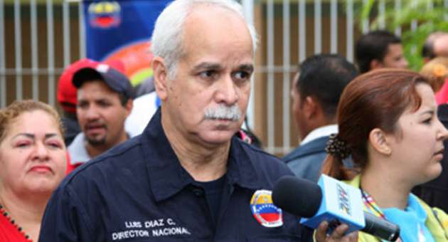 Díaz Curbelo Director Nacional de Protección Civil