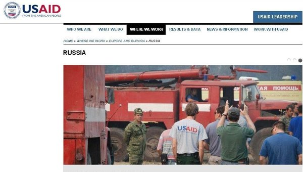 USAID cesa sus operaciones en Rusia