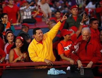 Chávez en Guarenas