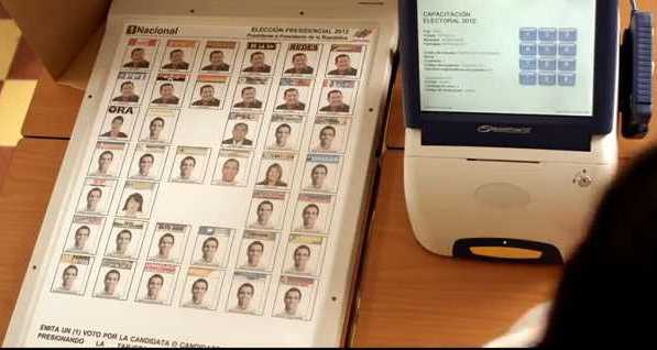 Máquinas de votación del Sistema Electoral venezolano