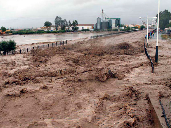 Fuertes lluvias en el sur del país provocaron el desborde de varios ríos