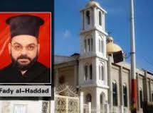 El sacerdote ortodoxo asesinado, Fadi Jamil Haddad