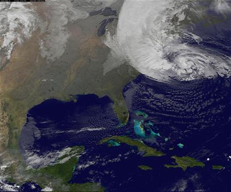 El huracán Sandy