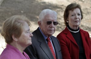 Jimmy Carter en Jerusalén