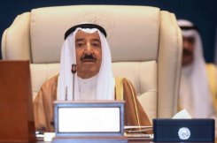 El Emir de Kuwait, jeque Sabah al-Ahmad al-Sabah
