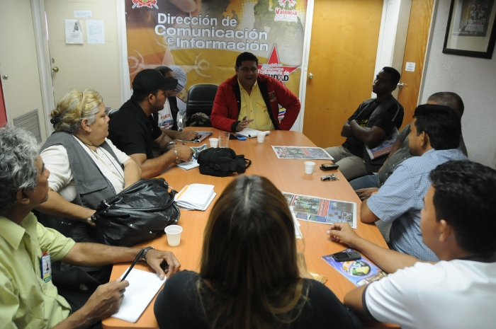 Los medios comunitarios y alternativos de Carabobo apoyarán candidatura de Ameliach