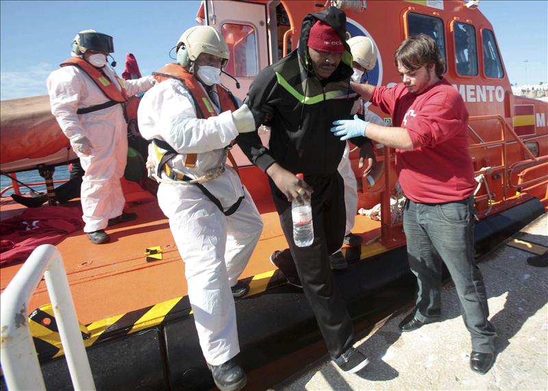 14 Muertos en un naufragio en el mar de Alborán, entre España y Marruecosentre España y Marruecos