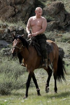 El presidente Putin, fuerte y enérgico a sus 60 años